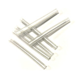 200 Tubete Protetor Emenda Fibra Óptica 5x60mm P Cabo Drop