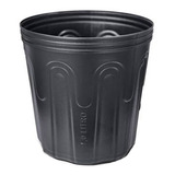 200 Vasos Pote Preto Para Mudas Plastico 1 Litro