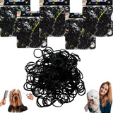 2000 Elásticos Borrachinhas Para Penteado Pet Banho E Tosa L