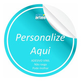 2000 Etiqueta Adesivo Rótulo Em Vinil Personalizado 4x4 Cm