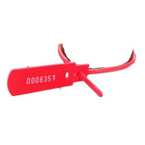 2000 Lacres Plastico Numerados 30cm Vermelho Atacado Preço