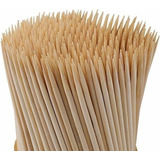 2000 Palito Espeto Bambu P/ Churrasco 18cm - 2 Pct Com 1000