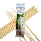 2000 Palito Espeto Bambu P/ Churrasco 25cm - 2 Pct Com 1000
