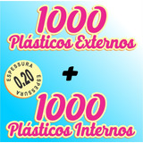 2000 Plásticos Para Disco Vinil 1000