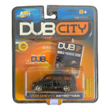 2001 Chevy Astro Van Preto Dub City Jada Toys 1/64