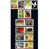 2004 Ano Completo Personalizados 7 Selos E Vinhetas Novos
