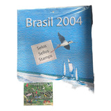 2004 Selos Ano Completo Folder Original