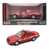 2007 Ford Crown Victoria Fire Chief Bombeiros 1/24 Motormax