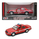 2007 Ford Crown Victoria Fire Chief Bombeiros 1 24 Motormax