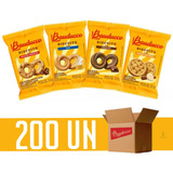 200un Biscoitos Amanteigados Bolacha Bauducco Em