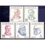20111 .. Espanha - Personalidades Ilustres - Série Mint