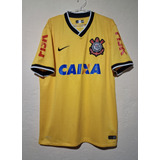 2014 3  g  Camisa Corinthians Amarela Copa Do Mundo Brasil