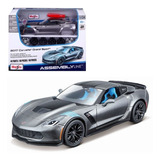 2017 Corvette Grand Sport Kit Em Metal P/ Montar 1/24 Maisto