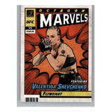 2022 Donruss Ufc Octagon Marvels 17 Valentina Shevchenko Fl