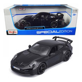 2022 Porsche 911 Gt3 Preto Special Edition 1 18 Maisto