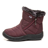 2024 Botas De Neve Femininas Quentes, Frias E Impermeáveis