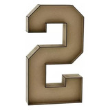 2024 Letreiro Número Letra Caixa Grande 60cm Mdf Decoração