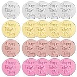 20Pcs Happy Father S Day Cupcake Topper Colorful Mirror Acrylic Best Dad Acrylic Cake Topper Charms Mini Round Picks Cupcake Decorations For Birthday Father S Day Party Décor