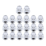 20pcs Lug Nut Covers Caps 15661036 Sobressalente Substitui