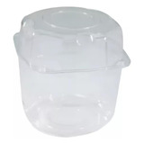 20un Embalagem Plástica Pet Cristal Para Panetone 500g G33