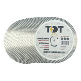 20x Disco Porcelanato Cerâmica Diamantado Fino 110mm X 20mm Cor Branco