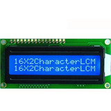 20x Display Lcd 1602 Arduino Backligth Azul + Barra 16 Pinos