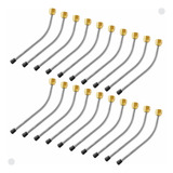 20x Bico Inox Profissional De Doceira Churros Recheadores