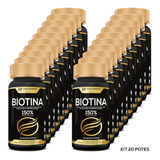 20x Biotina 150 Premium 400mg
