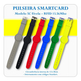 20x Pulseira Tag Rfid Smartcard 13 56mhz 1kb Com Fivela