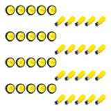 20x Rodas Com Pneu 20x Motores Dc 3 A 6v Para Arduino Nfe