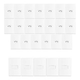 20x Tomada 10a 5x Interruptor Simples Casa Completa Mg B3
