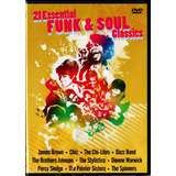 21 Essential Funk Soul Classics Dvd Novo Original Lacrado