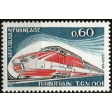 21134 ..... França - Turbo Trem T. G. V. 001 - 1974 - Mint