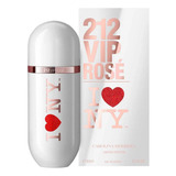 212 Vip Rosé I Love Ny Carolina Herrera Eau De Parfum 80ml