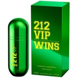 212 Vip Wins Perfume Feminino De Carolina Herrera Edp 80ml