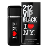 212 Vip Black I Love Ny Edp 100ml Masculino   Original   Amostra