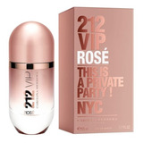 212 Vip Rosé Eau De Parfum 50ml Feminino Amostra De Brinde