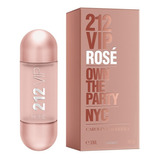 212 Vip Rose Perfume Para Cabelos 30ml   Brindes