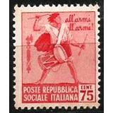 21651 ..... Itália - Repubblica Sociale Italiana - 75 Cent