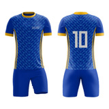 22 Camisas E Calção Uniforme Futebol Personalizados Jogo