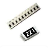 220 Ohms 5% (100 Peças) Resistor Smd 1206 220r 3.2mmx1.6mm