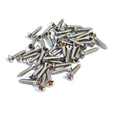 220 Parafusos Inox Padrão Fender Escudo Guitarra Baixo