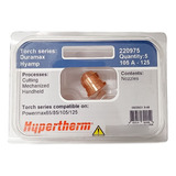 220975 Kit 5 Bicos Corte Plasma Tocha Hypertherm Pmx 125a