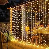 220v Luz De LED 4 2 2 Metros 500 LEDs à Prova D água Luz De Cortina USB Fio De Cobre Cordão De Luz De Fada Para Decoração De Quarto 20 Luzes De Corda 25 Luzes LED Por Linha Luz Branca Quente 
