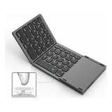 23 Teclado Ultra fino Dobrável De Bluetooth Mini Com