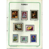 235 Sls- Lote 09 Selos- Grandes Temas- Flora 2- Flores Il