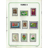 236 Sls- Lote 09 Selos- Grandes Temas- Flora 2- Flores Il