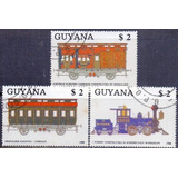 23684 ...... Guyana - Locomotivas .e Vagões - 1988