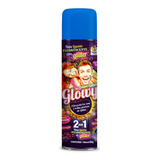 24 Glowy/tinta/glitter Fluorescente Azul Escuro 
