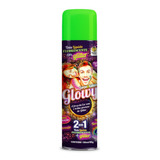 24 Glowy/tinta/glitter Fluorescente Verde 